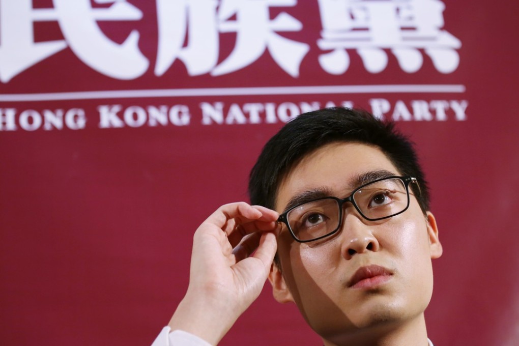 Hong Kong National Party leader Andy Chan Ho-tin. Photo: Nora Tam