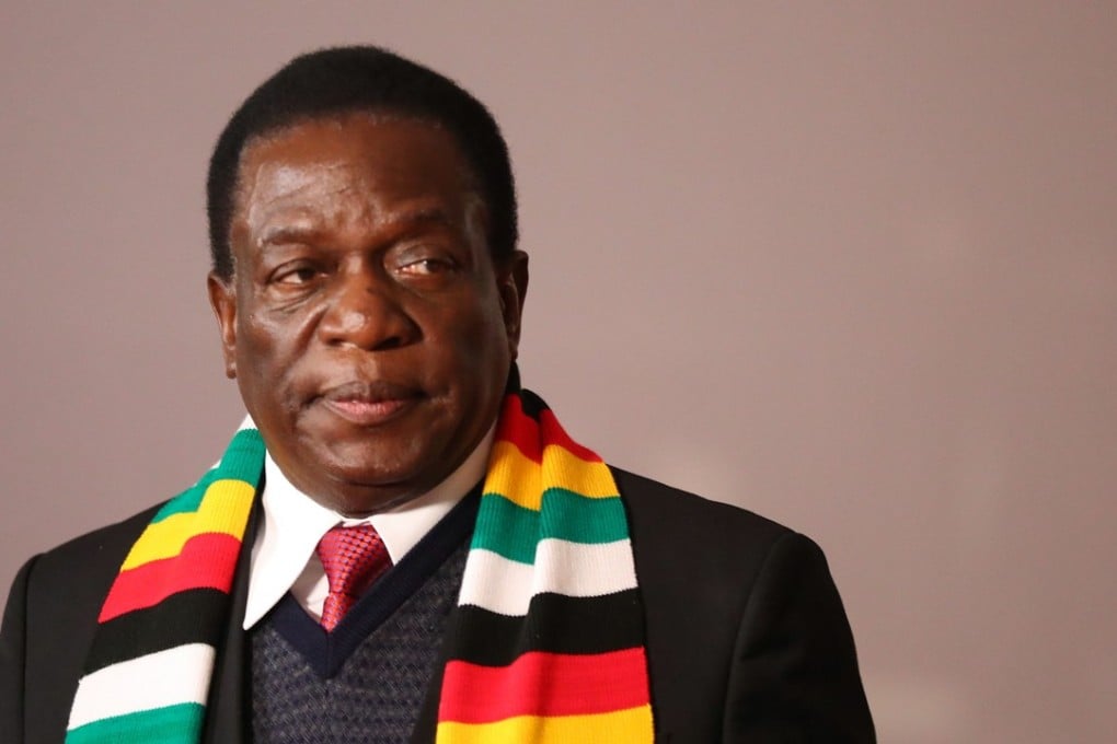 Zimbabwean President Emmerson Mnangagwa. Photo: AFP
