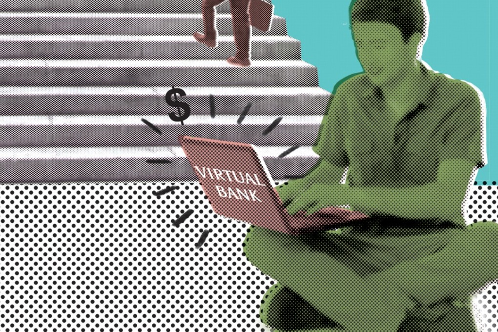 As many as 50 companies have shown interest to apply for virtual banking licenses in Hong Kong. Illustraion: Kaliz Lee