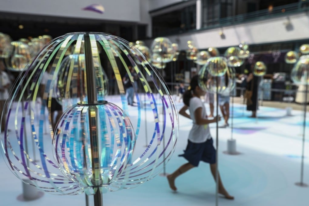 The art installation in question at PMQ, an arts and design venue in Central. Photo: Nora Tam