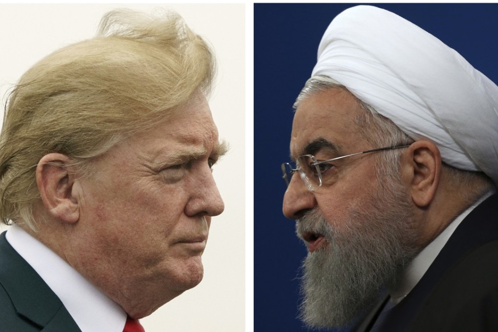 US President Donald Trump and Iranian President Hassan Rowhani. Photo: AP