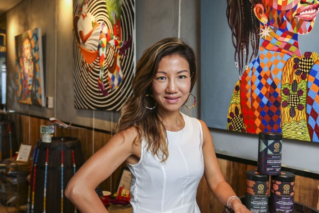 Charlene Hua founded Africa Coffee and Tea and hires mostly staff from the continent. Photo: Xiaomei Chen
