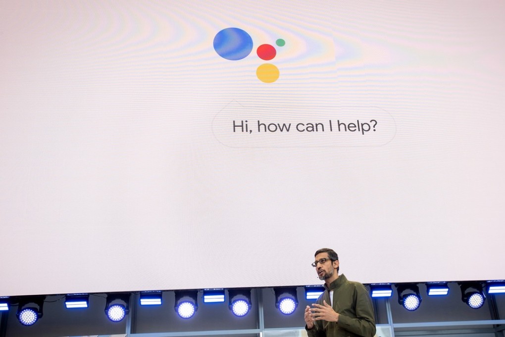 Sundar Pichai, the chief executive of Google, announced at the company’s annual developers conference in May that Google Assistant will play an even more central role in the Google ecosystem. The artificial intelligence-powered virtual assistant will support 30 different languages by the end of this year. Photo: Bloomberg