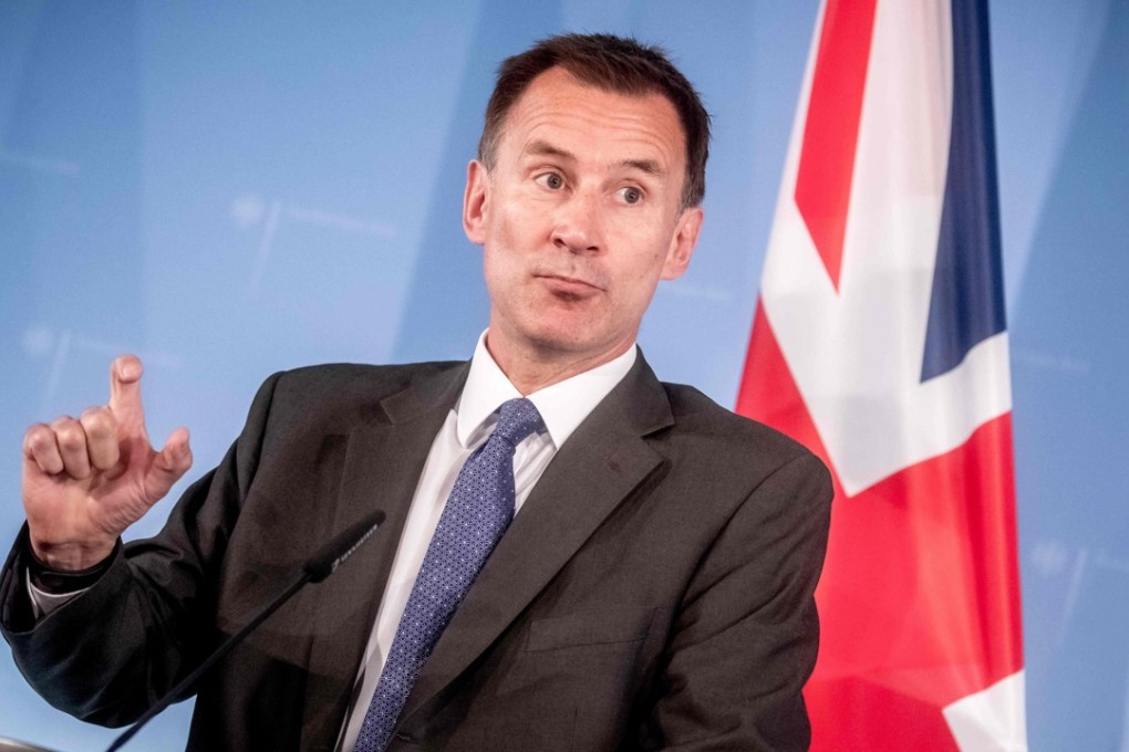British Foreign Secretary Jeremy Hunt said his opposite number, Chinese Foreign Minister Wang Yi, made an offer “to open discussions about a possible free-trade deal between Britain and China post Brexit”. Photo: AFP