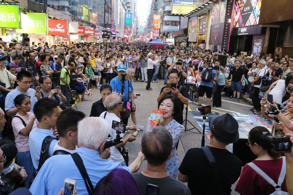Sai Yeung Choi Street South has been a popular performance site for nearly two decades. Photo: Dickson Lee