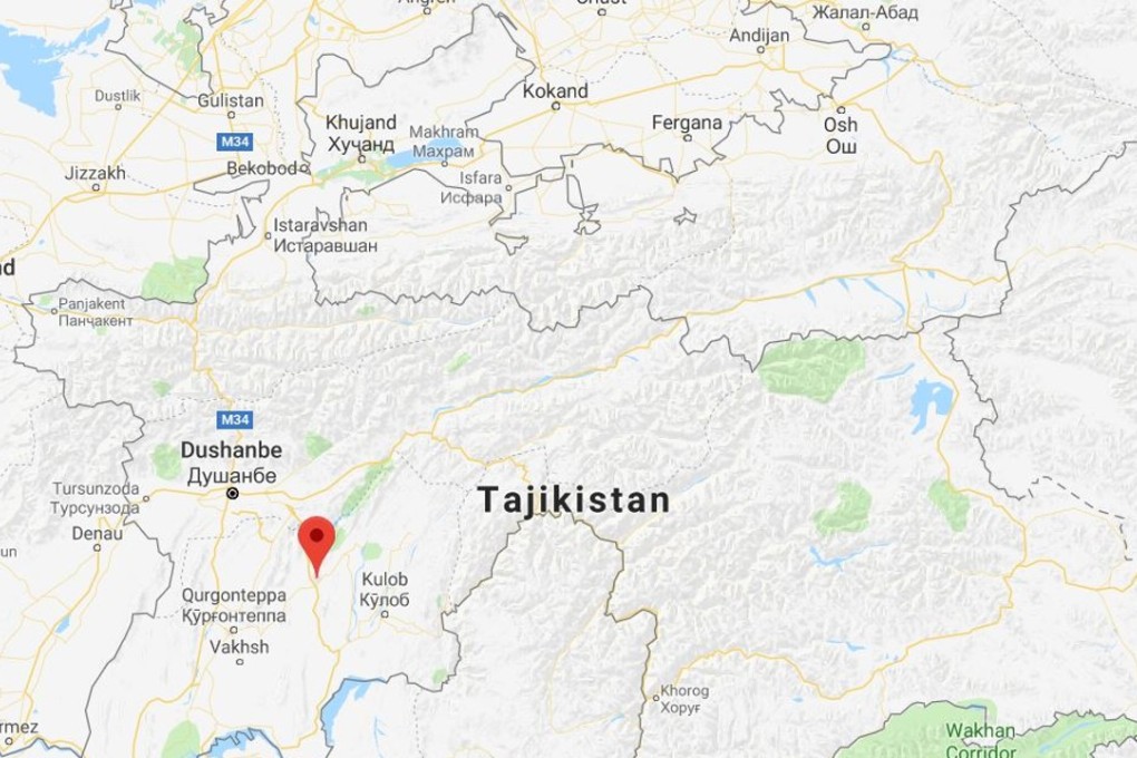 The incident took place in the district of Danghara, 150 kilometres (90 miles) south of the capital Dushanbe. Google Maps