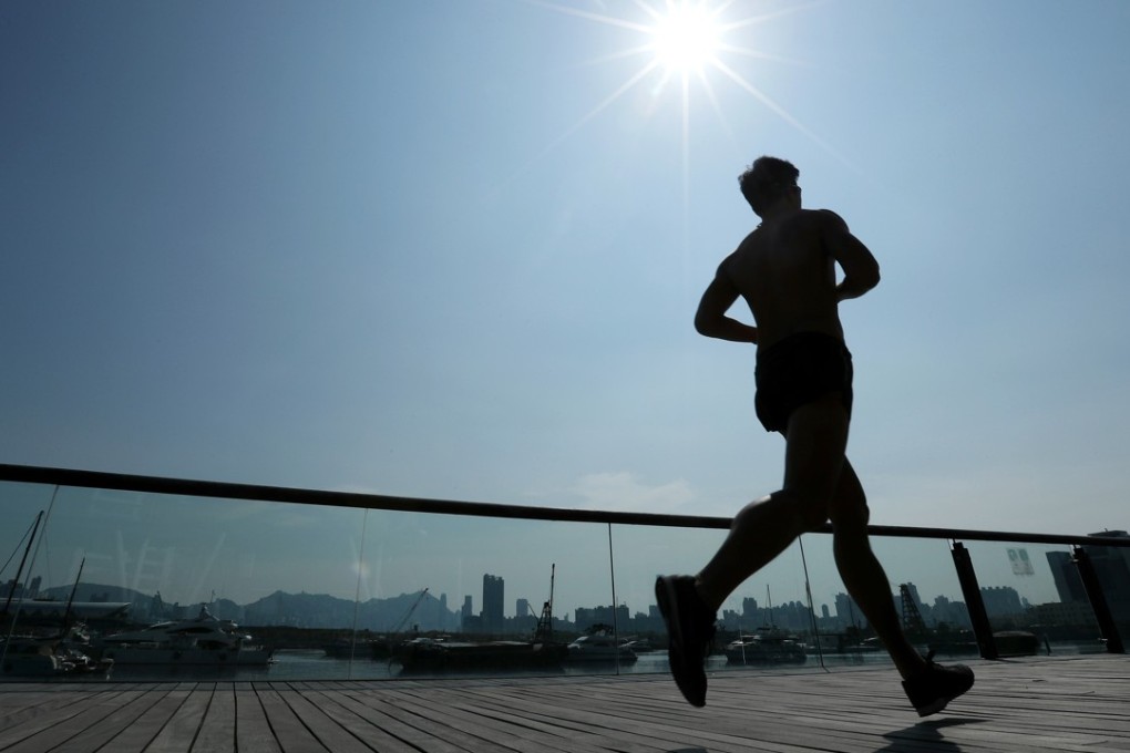 The ‘very hot’ weather warning has been in force since last Friday. Photo: Nora Tam