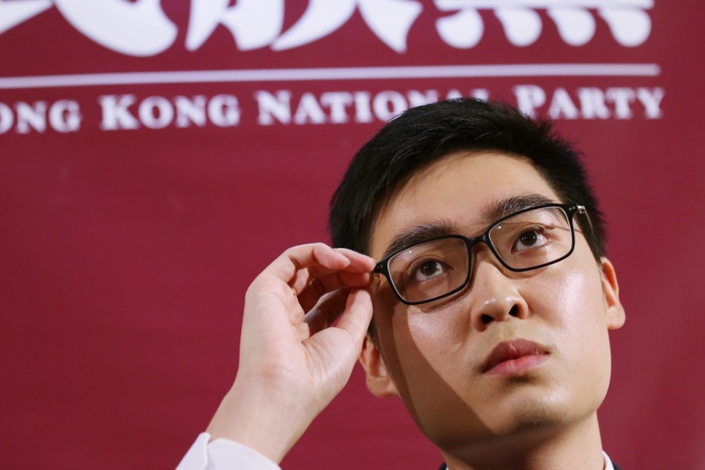 Co-founder of the Hong Kong National Party Andy Chan wants the police force to hand over all surveillance materials it used to support its recommendation for the party to be banned. Photo: Nora Tam