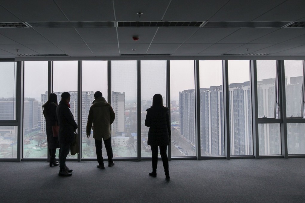 Analysts expect only a modest impact on China’s office sector amid the ongoing trade rift between Washington and Beijing. Photo: Simon Song