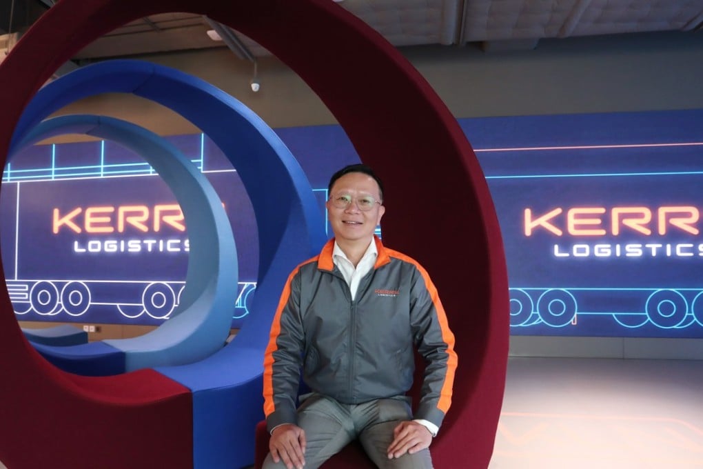 Kerry Logistics’ Group Managing Director William Ma Wing-kai at the Kerry Cargo Centre in Kwai Chung on 23 July 2018. Photo: SCMP/Jonathan Wong