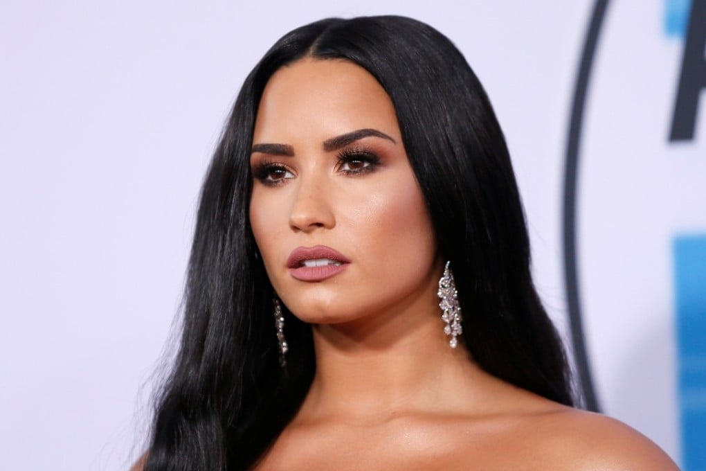 Singer and actress Demi Lovato at the American Music Awards last year in Los Angeles. Photo: Reuters