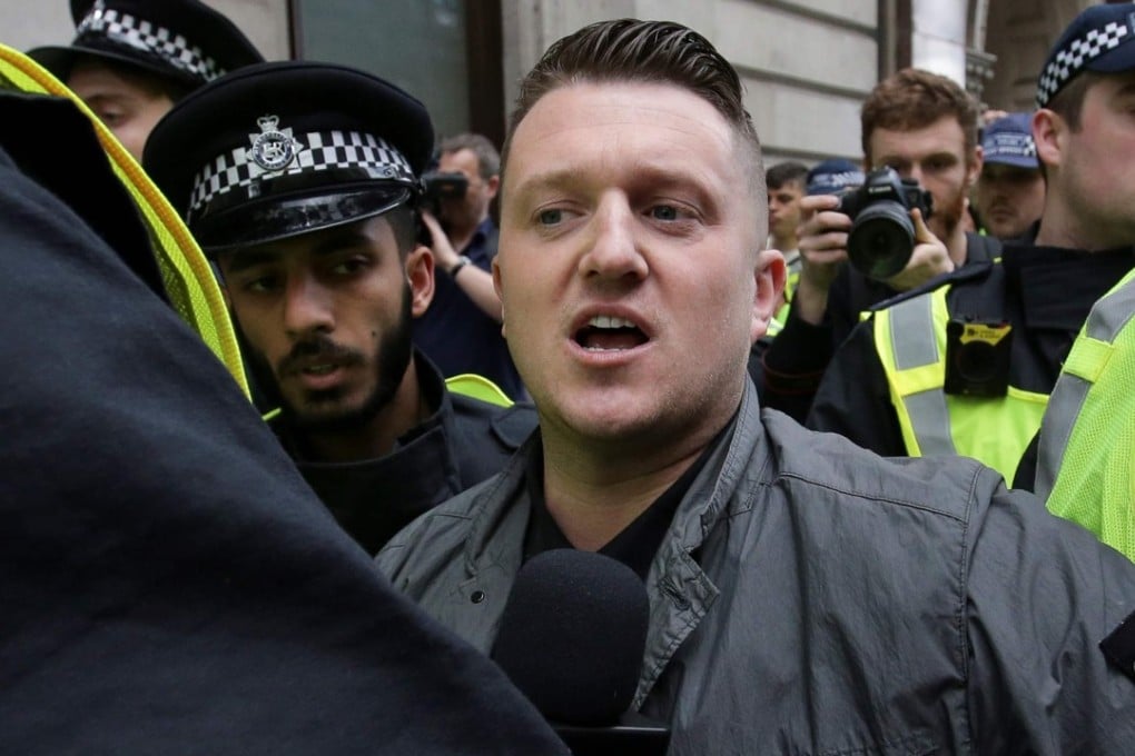Stephen Christopher Yaxley-Lennon, aka Tommy Robinson. Photo: AFP
