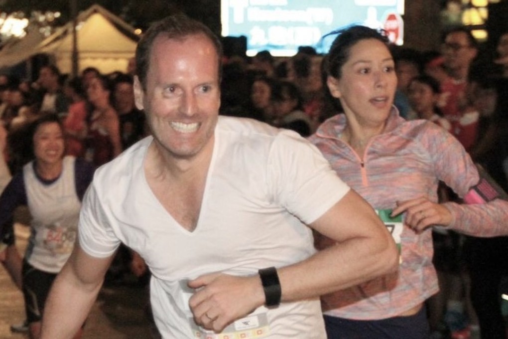 Tim Coldman runs the Bloomberg relay. He will be competing at the 2018 Gay Games in Paris: Photo: Handout