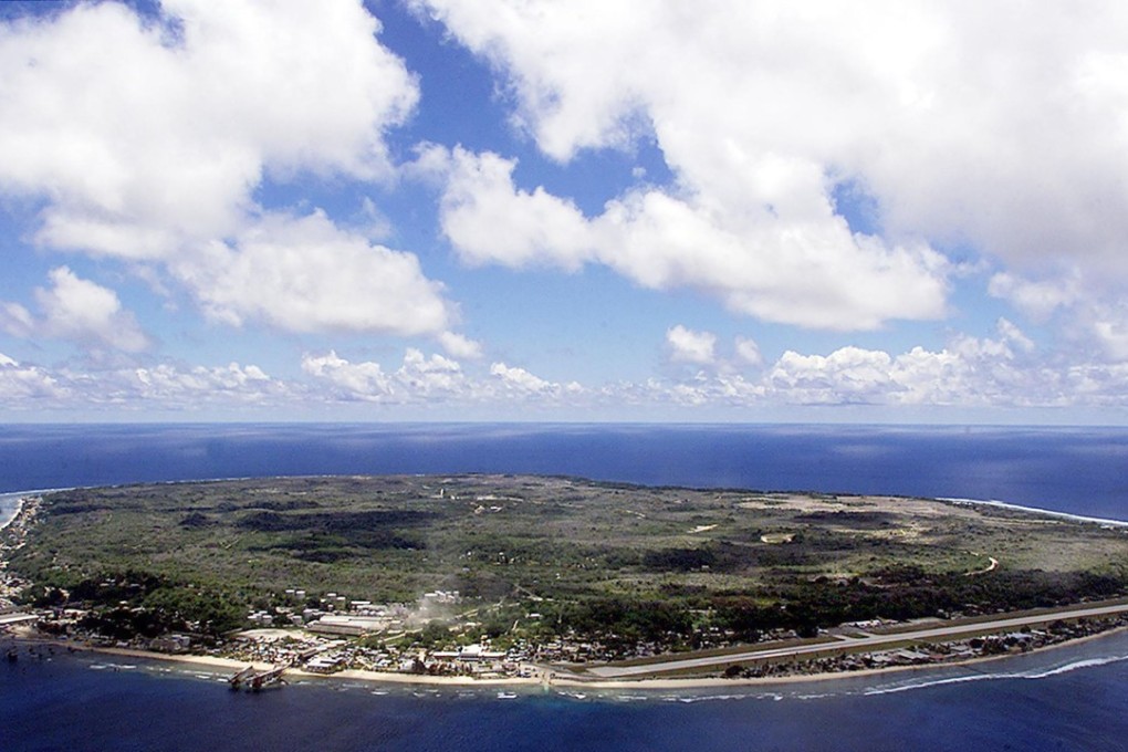 The tiny island of Nauru is home to a Canberra-funded refugee detention camp dubbed ‘Australia's Guantanamo’. File photo: AFP