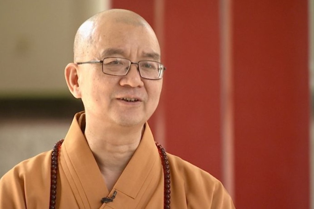 Xuecheng, the abbot of the Longquan Temple on the outskirts of Beijing, has denied allegations of sexually harassing nuns and coercing them into sex. Photo: Handout