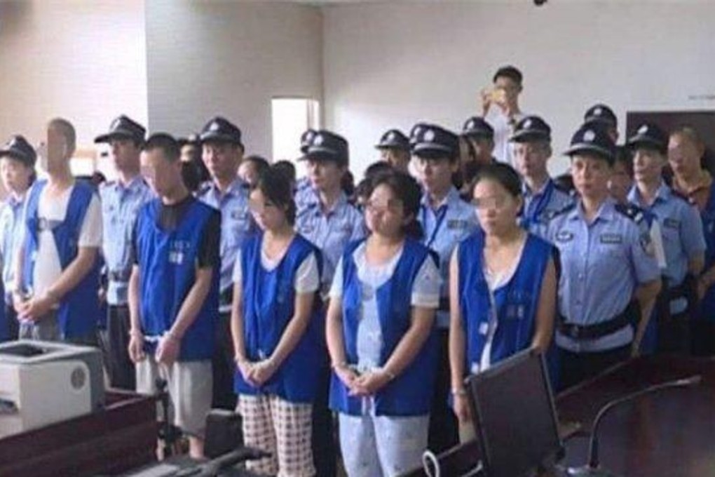 A total of 57 people were jailed over the frauds. Photo: Baidu