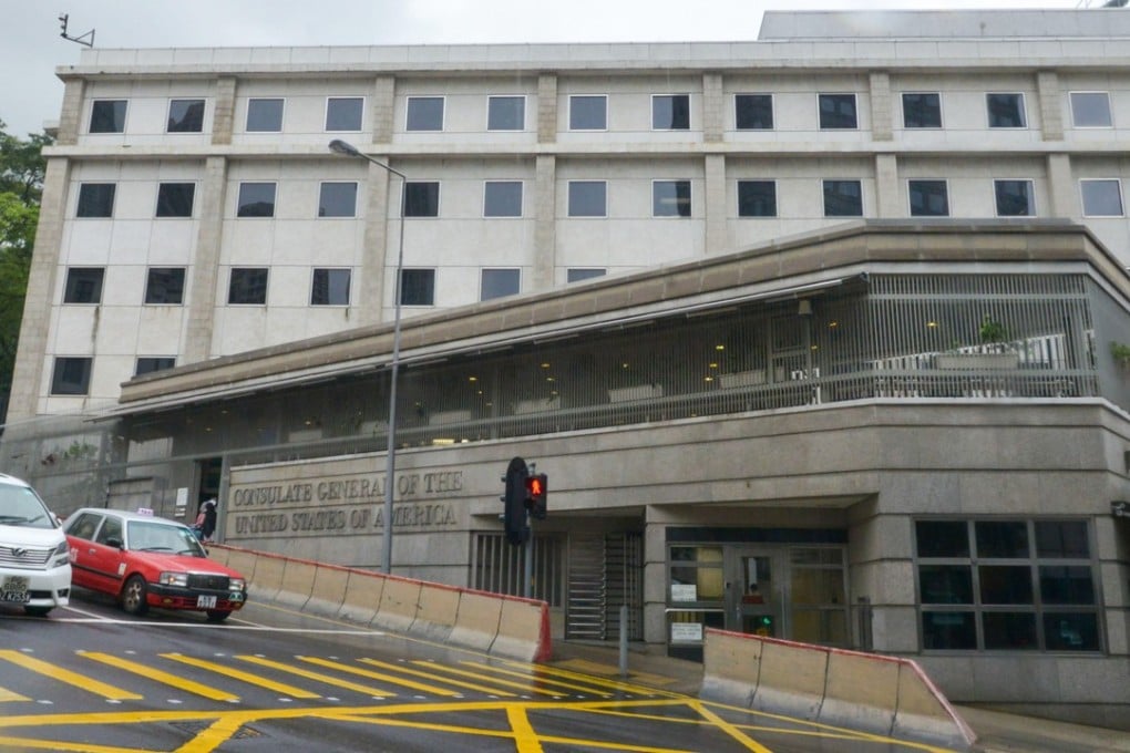 The US consulate general in Hong Kong. Photo: Alamy