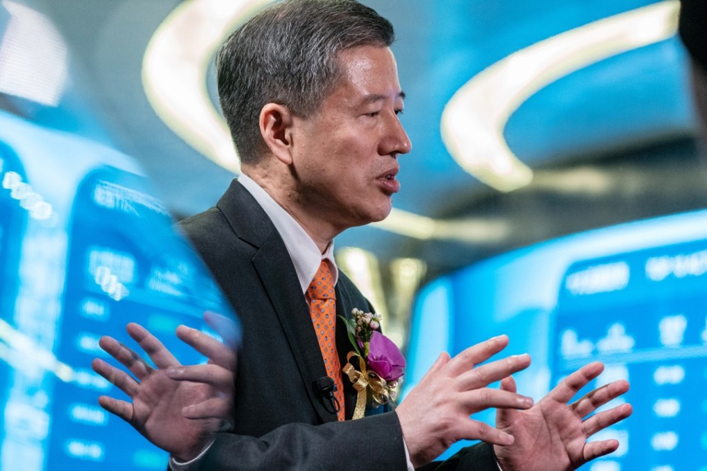 Jason Wu, chairman and CEO of Ascletis Pharma, the first biotech company to list on the Hong Kong stock exchange under looser listing rules adopted this year. Photo: Bloomberg