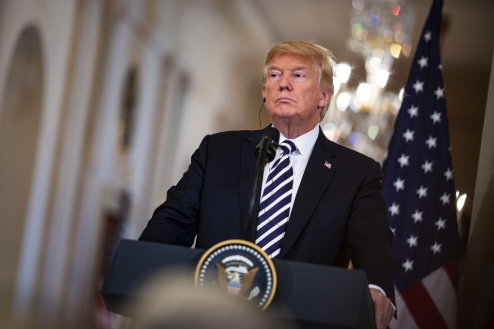 US President Donald Trump listens during a news conference in the White House in Washington on July 30. Photo: Bloomberg