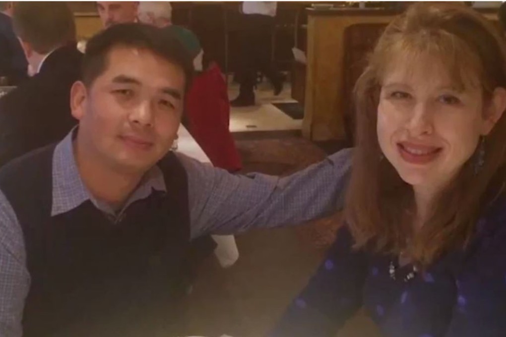 Xindong Hao and his wife, Laura Hao, in an undated picture. Photo: Handout via The Kansas City Star