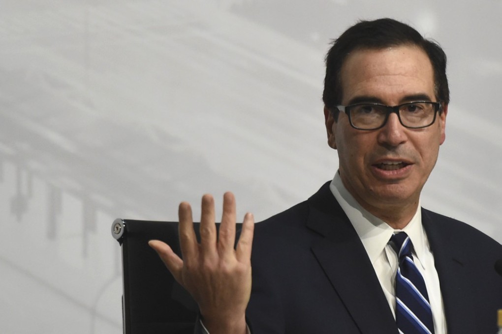 US Treasury Secretary Steven Mnuchin imposed sanctions on a small Russian bank for handling financial transactions for North Korea: Photo: AFP