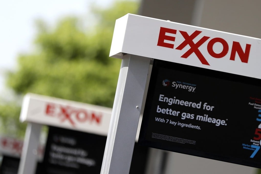 An Exxon service station in Nashville, Tennessee. Photo: AP