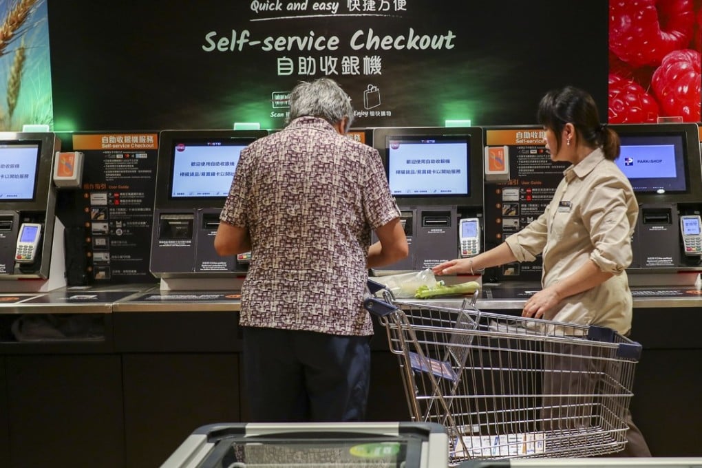 Shoppers say the new self-service checkouts bring a swifter shopping experience, but employees say they cause more problems. Photo: Roy Issa