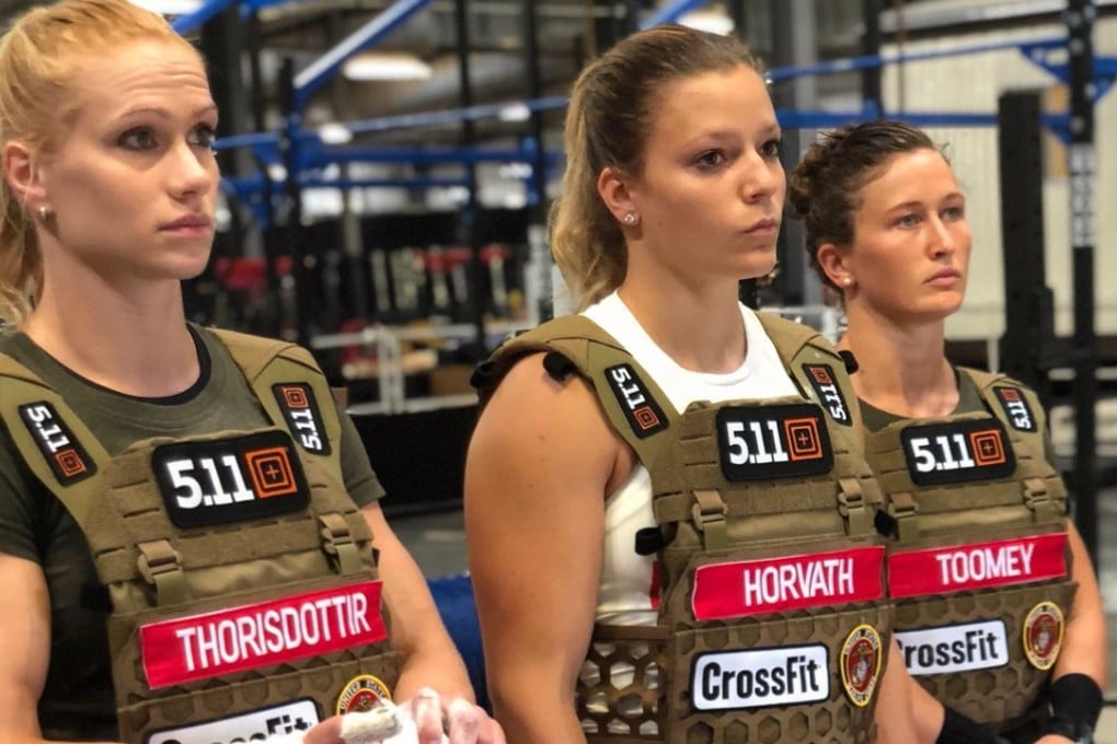 Laura Horvath, Annie Thorisdottir and Tia Toomey are battling it out in the women’s competition. Photos: Twitter/@CrossFitGames