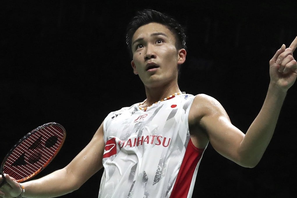 Kento Momota makes history for Japan. Photo: AP