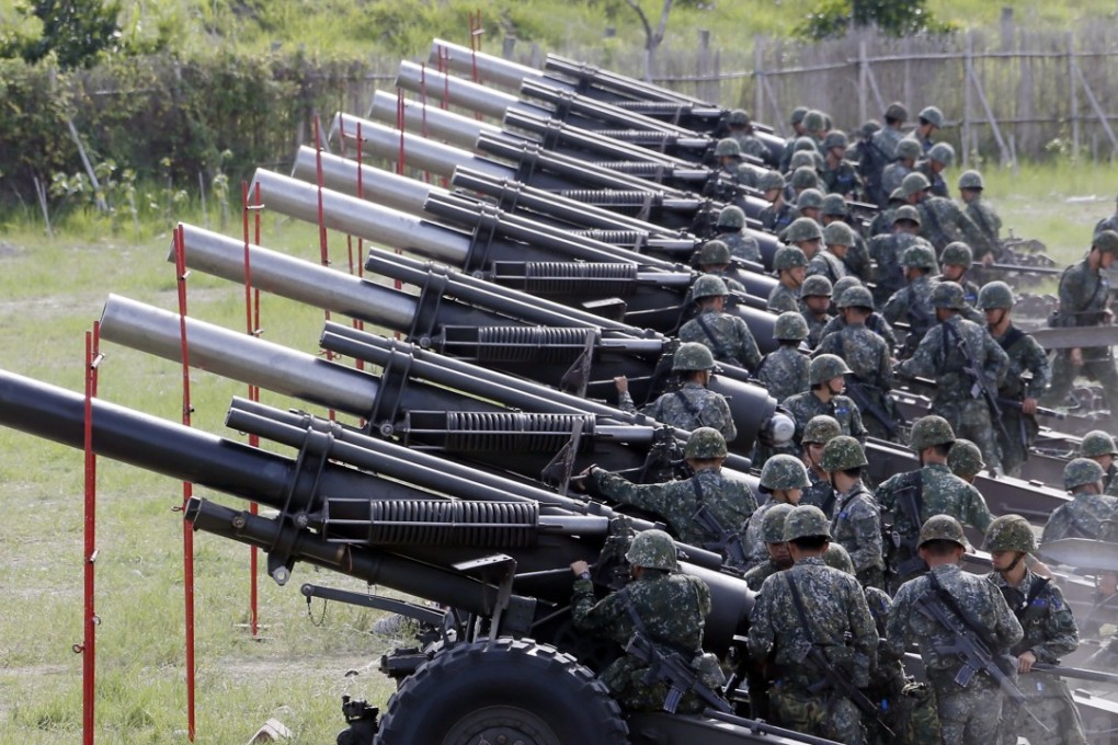 Taiwanese President Tsai Ing-wen said she wants to increase military spending as relations with Beijing deteriorate. Photo: EPA-EFE