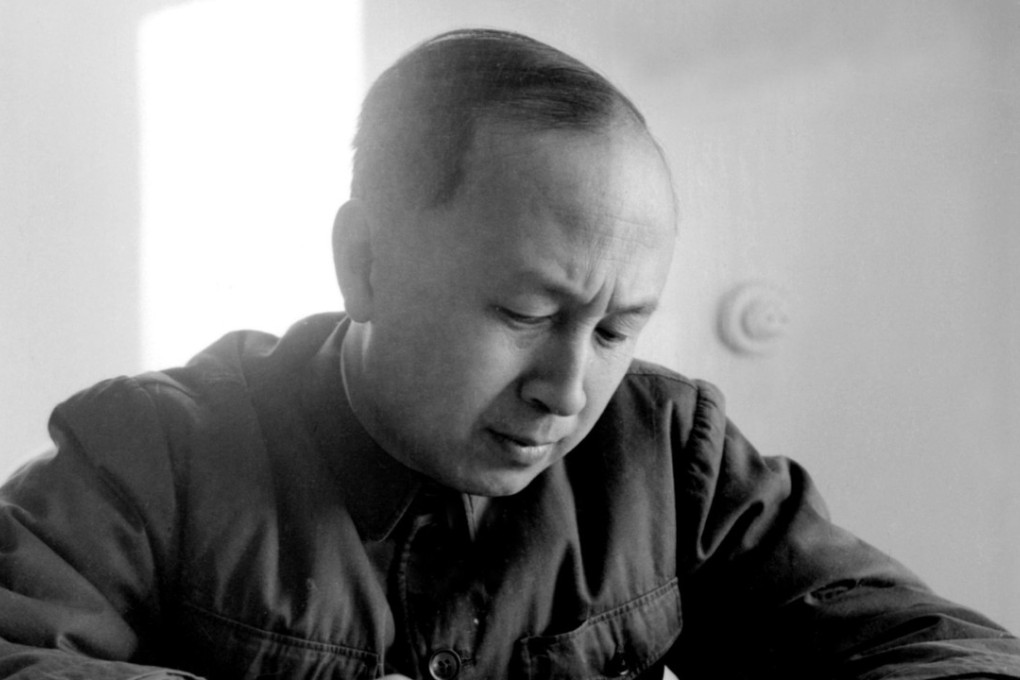 Scientist Qian Xuesen, revered as the father of China’s missile programme, working in Beijing in 1957. Picture: AFP / Imaginechina
