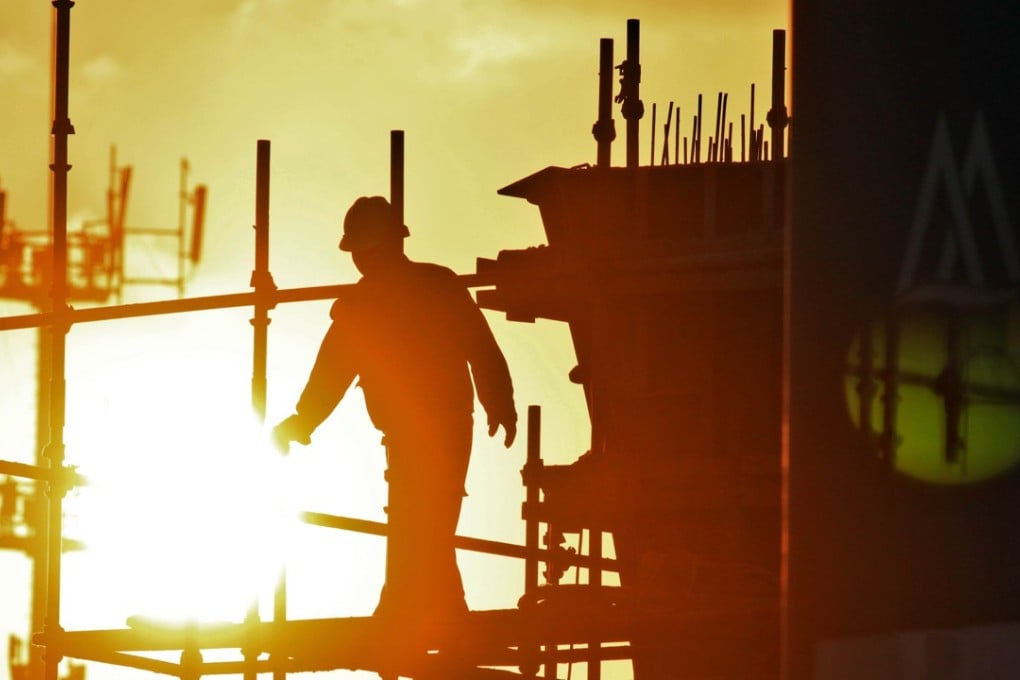 China’s yuan was trading at 6.8356 against the greenback on Monday morning, down about 10 per cent from its peak in March, an alarming state of affairs for developers who have recently issued US dollar-denominated debt. Photo: Xinhua