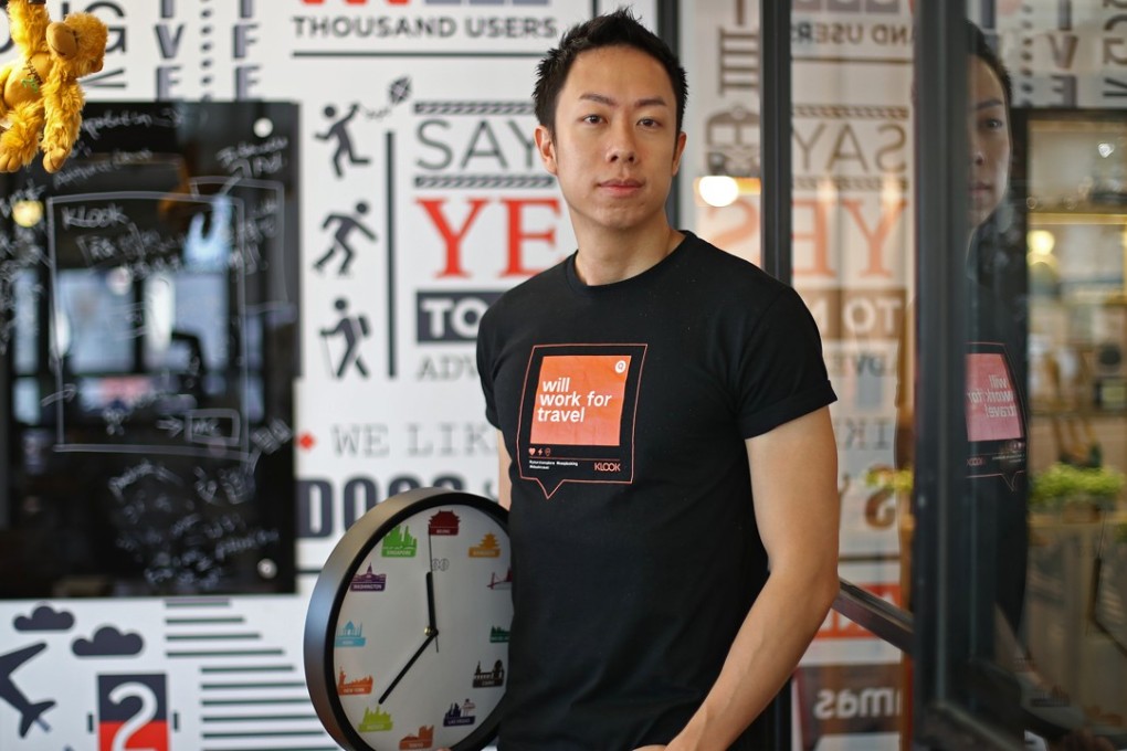 Eric Gnock Fah, president and co-founder of Klook, a travel services booking platform. Photo: Nora Tam