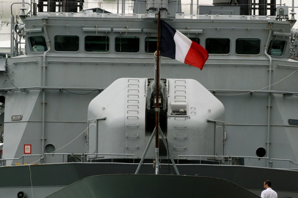 The surveillance frigate Prairial is among a number of French military assets to enter the South China Sea. Photo: Robert Ng