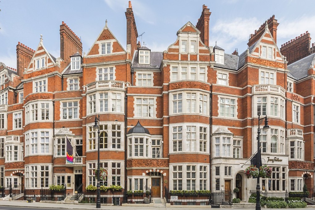 The exterior of Matchesfashion.com’s Carlos Place in London’s Mayfair.