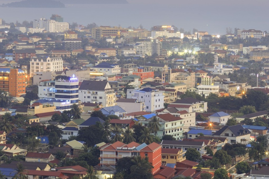 Sihanoukville, in Cambodia. Of the US$1.3 billion invested in Sihanoukville over the past year, US$1.1 billion has come from China. Picture: Alamy