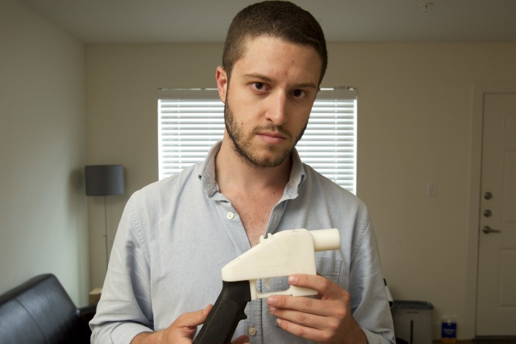 Cody Wilson, who claims to have made the world’s first 3D-printed firearm, briefly distributed the software in 2013 before authorities stepped in. Photo: AP