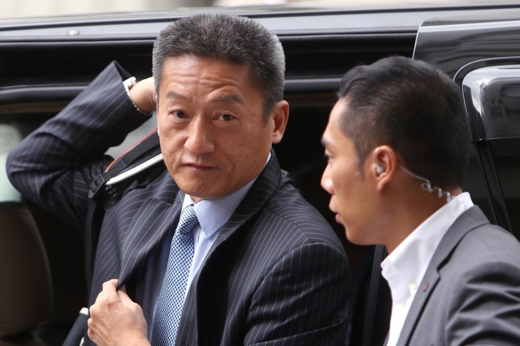 Retired police superintendent Frankly Chu at the High Court in Admiralty. Photo: Winson Wong
