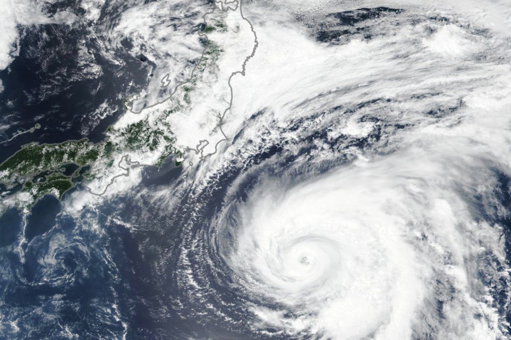 Japan is bracing for heavy rains and high winds as a strong typhoon was forecast to make landfall near the capital of Tokyo, the latest storm to hit Japan in recent months. Photo: Nasa
