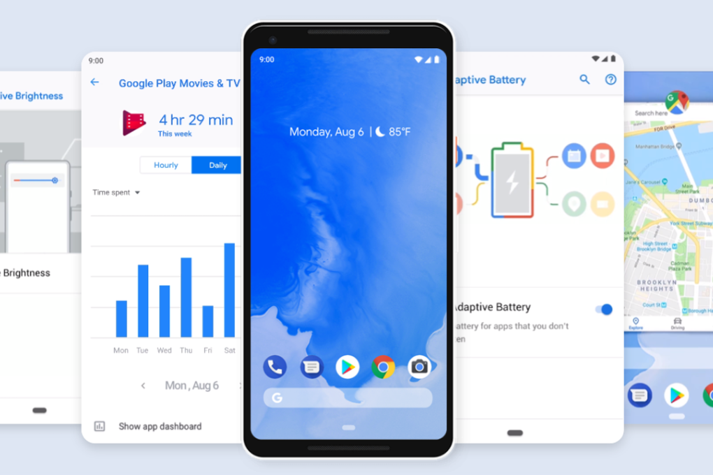 Among other things, Android Pie will use AI to improve battery usage and suggest apps you might want to use at the time based on past behaviour.