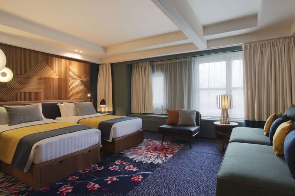 One of the bedrooms at Club Med Tomamu, on the northern Japanese island of Hokkaido. Picture: Club Med Tomamu