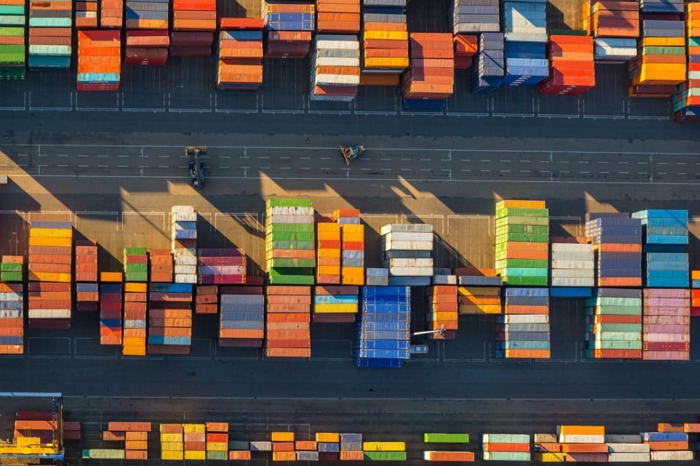 The port in Duisburg, Germany, is the largest inland port in the world. Picture: Alamy