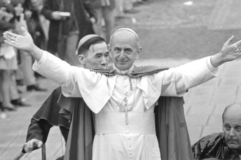 Pope Paul VI visiting Hong Kong in December 1970. Photo: S. Pang
