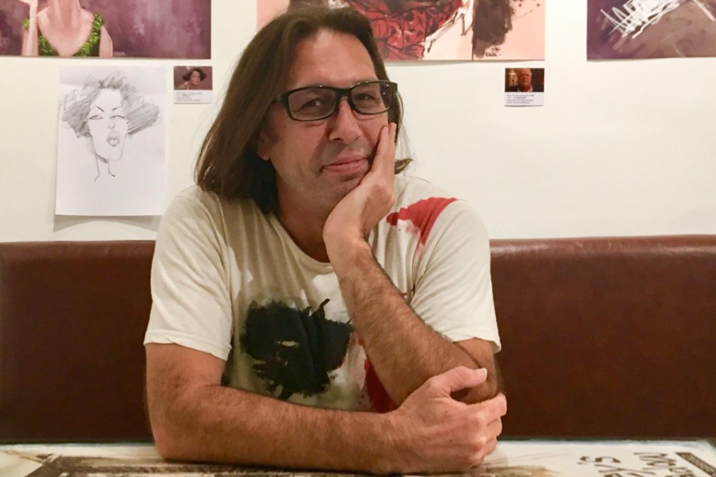 Illustrator Stephen Case. Picture: Kylie Knott