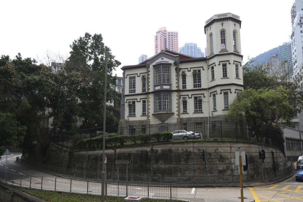 Bishop's House on Lower Albert Road in Central, where the 25-storey private hospital is being planned. Photo: David Wong