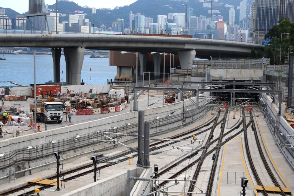 The Hung Hom section of the MTR Sha Tin to Central rail link under construction in May, when news first surfaced of workers cutting corners. MTR Corp overhauled its top management team in August, with a flurry of resignations following the government’s demand for accountability. Photo: Sam Tsang