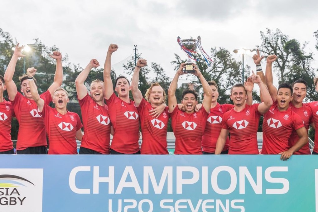 Hong Kong take out the 2018 Asia Rugby Under-20 Sevens at King's Park. Photos: HKRU
