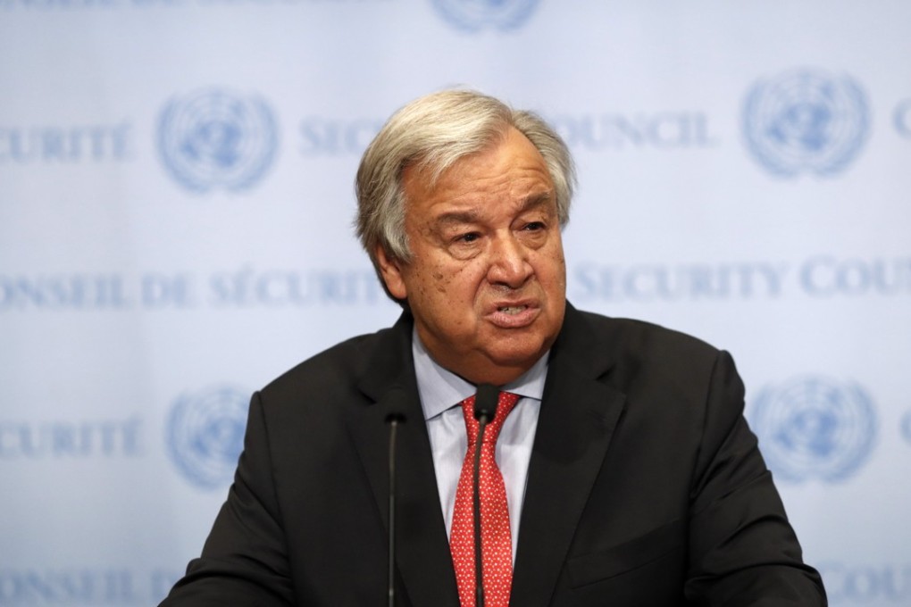 United Nations Secretary General Antonio Guterres on Friday. Photo: Xinhua