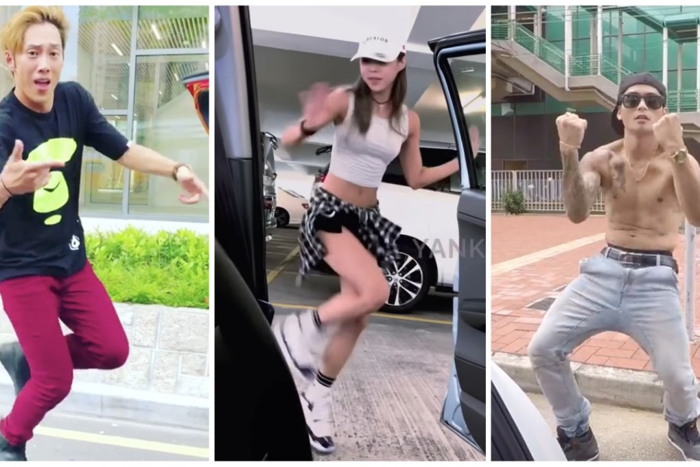 From left: celebrity choreographer Shing Mak; singer Yanki Din; and hip-hop dance teacher JM ‘Justin’ Vergara show off their moves. Photo: Handout