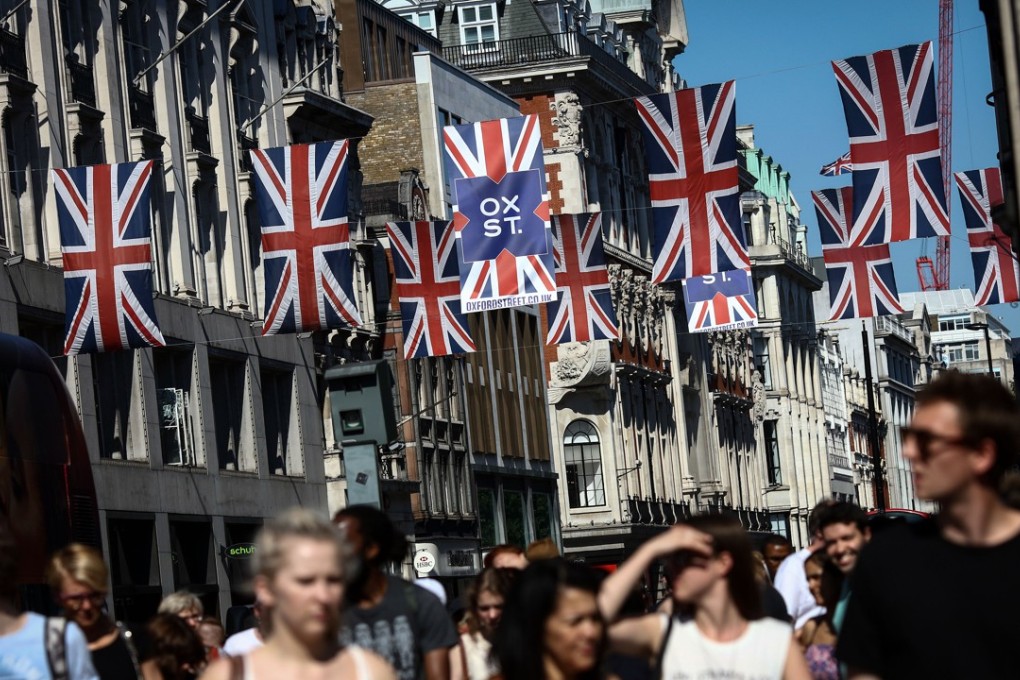 Pedestrians on Oxford Street in London last month. A British man admitted to planning an attack on the street before his arrest. Photo: Bloomberg